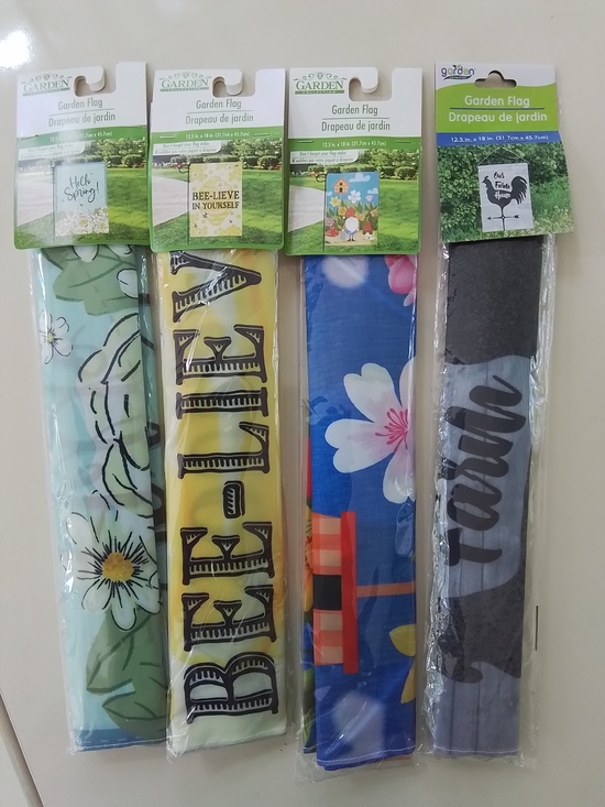 Garden Collection Other - Set Of 4 Garden Flags